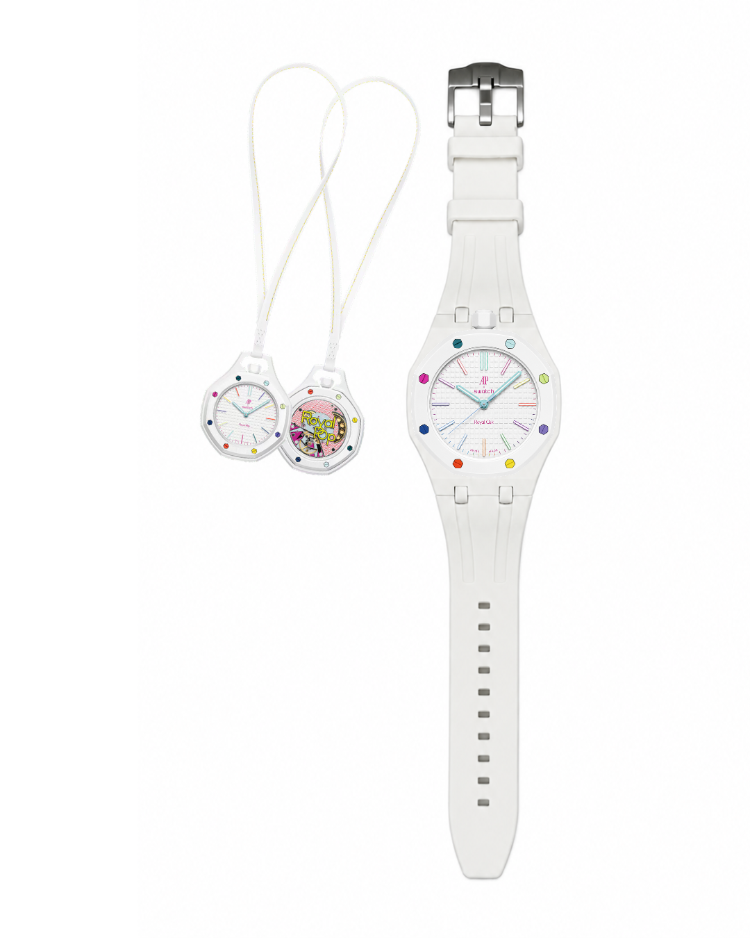 Royal Pop huit blanc